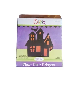 Sizzix Big Z Halloween Die Spooky Haunted House Brenda Pinnick EUC - Picture 1 of 2