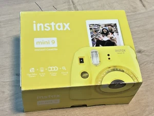 Fujifilm Instax Mini 9 Instant Camera Yellow Retro Style - Picture 1 of 8