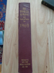 The 1960 World Alamanac and Book of Facts edited by Harry Hansen HC - Foto 1 di 1