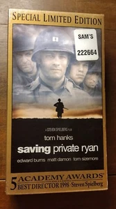Saving Private Ryan VHS NEW Sealed 1998 Special Limited Edition Tom Hanks Movie - Picture 1 of 7