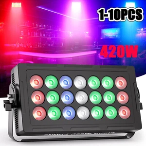 RGBW Wall Wash Light 21LED DMX Stage Color Mixing Strip Bar Party DJ Disco Lamp - Picture 1 of 15