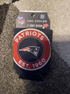 Patriots NFL Football League Licensed Can Cooler - Picture 1 of 2