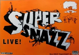SUPERSNAZZ - 1993 - Plakat - Live in Concert - Superstupid Tour - Poster - Picture 1 of 1
