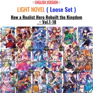 Cómo un héroe realista reconstruyó el reino (novela ligera) versión en inglés volumen 1-19 - Imagen 1 de 21