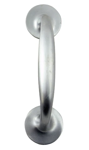 Vintage Modern 7.5 in. Brushed Nickel Passage Door Pull Handle Cover
