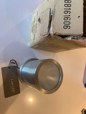 WAC FM-W2605-AL LED Light Fixture. 5” Tube Brushed Aluminum 3000K. Ceiling Mount - Image 1 of 4