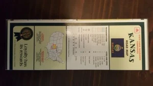 STATE FARM KANSAS ROAD MAP RARE LAMINATED COLLECTIBLE 1996 - Bild 1 von 3