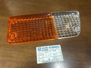 Mazda Proceed1600/Capella RX-2 (LH) turn signal cover lens Nos Genuine Japan - Picture 1 of 11