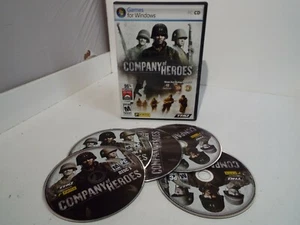 Company of Heroes (PC, 2006) no manual 5cd set - Picture 1 of 4