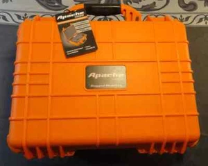 APACHE 3800 RESISTENTE A LA INTEMPERIE FUNDA RÍGIDA CÁMARA LENTE ARMA NARANJA 15x11x8 - Imagen 1 de 19