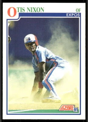 1991 Score #431 Otis Nixon - Image 1 of 2