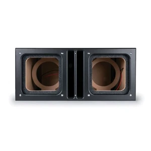MTX AUDIO SLH10X2S Sledgehammer Unloaded Enclosure Dual 10" Square Subwoofers - Picture 1 of 5