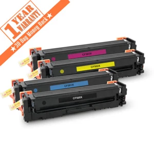 4PK CF500X Color Toner Cartridge Just For HP LaserJet M254dw - Picture 1 of 4