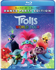 Trolls World Tour [New Blu-ray 3D] 2 Pack