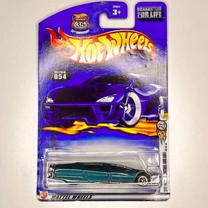 Hot Wheels 2002 - Syd Mead's Sentinel 400 Limo - #54 - 5SP - Green - NIP - Picture 1 of 4