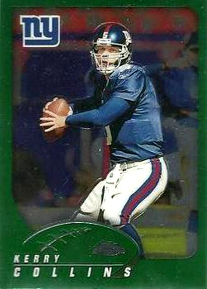 2002 Topps Chrome #95 Kerry Collins New York Giants - Image 1 of 1