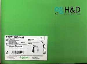 ATV320U55N4B Cutter Electric Inverter ATV 320 5.5kW New and Sealed - Picture 1 of 3