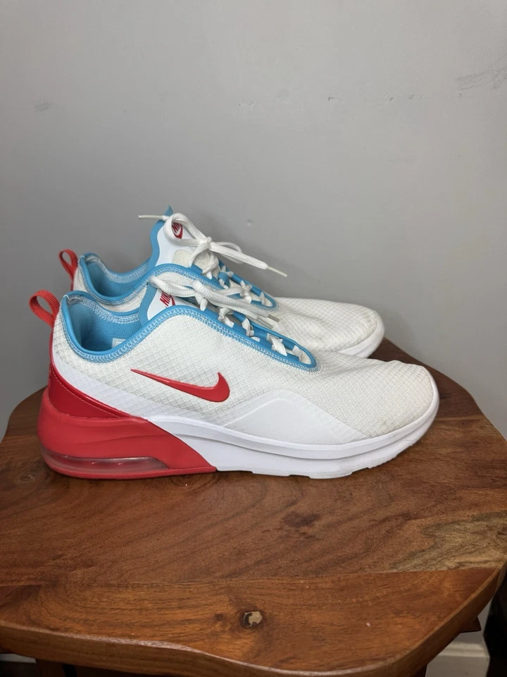 Nike Air Motion 2 Women’s Running Shoes CE 4285-100 Size 11 Sneakers White Red  - Image 1 of 4
