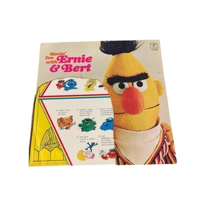 Havin' Fun With Ernie & Bert LP Vinyl 1972 Trifold Gatefold Cover Sesame Street - Imagen 1 de 10