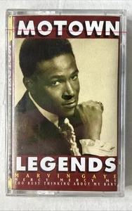 Marvin Gaye Motown Legends Too Busy Thinking About My Baby Sealed Cassette Tape - Picture 1 of 11