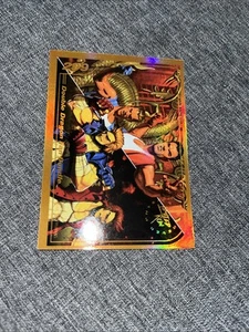 Tarjeta coleccionable Double Dragon Limited Run solo 299 Gold Double Dragon Fan - Imagen 1 de 1