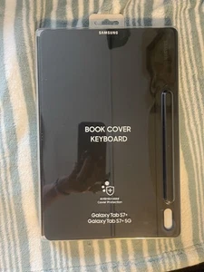 Samsung Galaxy Tab S7/S7 5G Book Cover Keyboard (Model: EF-DT870) – Black (Seale - Picture 1 of 2
