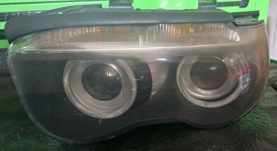 02-05- BMW E65 745LI 745I 760I LEFT DRIVER SIDE XENON HEADLIGHT HELLA - Image 1 of 4