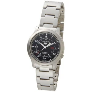 Reloj deportivo Seiko 5 negro para hombre - SNK809K1 con CAJA - Imagen 1 de 3