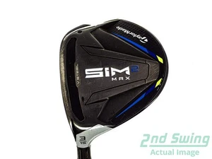TaylorMade SIM2 MAX Fairway Wood 3 Wood 3W 15° Graphite Stiff Left 43.5in - Picture 1 of 10