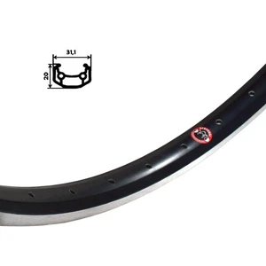 26 Zoll Fahrrad Felge Hohlkammer Security schwarz Aluminium Lastenrad 36 Loch - Bild 1 von 2