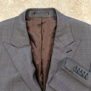 Suitsupply Washington Blazer Mens 40S Grey 3 Button Drago Super 100s Wool Preppy - Bild 1 von 11