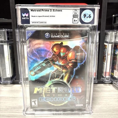 WATA GRADED GameCube Metroid Prime 2: Echoes 9.6 A+ Nintendo 2004 NEW! - Image 1 of 2
