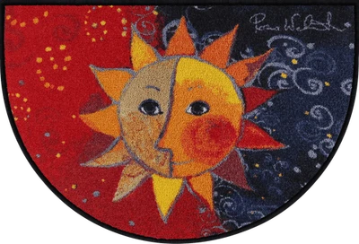 Rosina Wachtmeister Sole Nuovo Fußmatte 60x85 cm halbrund - Bild 1 von 2