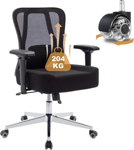 Ergonomic Office Chair for Heavy People 204KG,Big and Tall Computer Desk Chai... - Picture 1 of 3