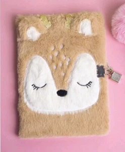 Carnet Tout Doux Petit Renard Brun, Journal Intime, 15 X 23 Cm, 80 Pages, Neuf  - Picture 1 of 1