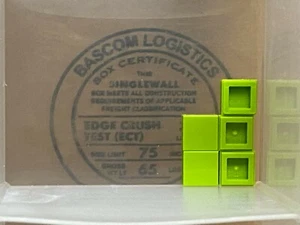 Piezas LEGO - Azulejo Verde Lima 1 x 1 con Ranura - Nº 3070b - CANTIDAD 5 - Imagen 1 de 1