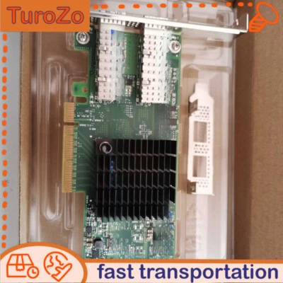 MCX4121A-ACAT Mellanox ConnectX-4 Lx SFP28 25GbE 2-port PCIe Ethernet Adapter - Image 1 of 3