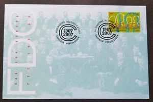 [SJ] Finland Centenary Central Organisation Finnish Trade Unions 2007 (FDC) - Picture 1 of 5