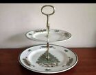 Johnson Brothers Victorian Christmas Two-Tier Serving Tray, No Hardware