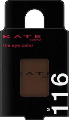 Kanebo KATE The Eye Color Matte 1.6g M116 Mad Brown Unscented - Image 1 of 4