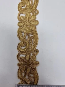 Embroidered Border Decoration Border Indian Border Saree Border SewOn Crafting - Picture 1 of 5