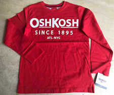 T-SHIRT "OSHKOSH" ROUGE - TAILLE : 8 ANS