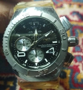 Orologio TECNOMARINE CRUISE DIVER CRONO 20 ATM professional,38 mm. Revisionato. - Foto 1 di 8