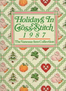 Holidays in Cross-Stitch 1987 HCDJ Book - The Vanessa-Ann Collection - Bild 1 von 12