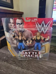 WWE Hart Foundation Bret Hart & Jim Anvil Mattel Battle Pack 47 Wrestling Figur - Bild 1 von 4