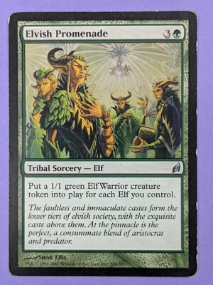 MTG Magic The Gathering: Lorwyn: Elvish Promenade #208/301 Uncommon - MP - Image 1 of 2