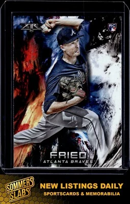 2018 Topps Fire #28 Max Fried - Image 1 of 2