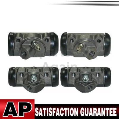 Cilindro de rueda trasera delantera 4 piezas centradas para Ford Mustang 1964-1966 Foto 1 de 4