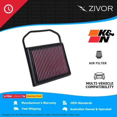 K&N Reusable High Flow Air Filter For MERCEDES-BENZ GLE500e W166 PHEV #33-5032 - Image 1 of 4