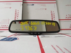 2011 2012 2013 2014 2015 2016 LEXUS CT200H REAR VIEW MIRROR OEM - Picture 1 of 3